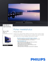 Philips 32PFL3078K/12 Product Datasheet