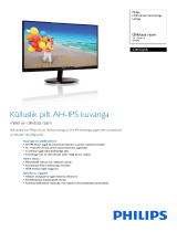 Philips 234E5QSB/00 Product Datasheet