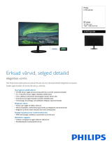 Philips 237E7QDSB/00 Product Datasheet