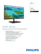 Philips 275E1S/01 Product Datasheet