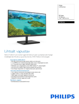 Philips 272E1SA/01 Product Datasheet