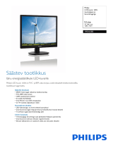 Philips 19S4LSB5/00 Product Datasheet