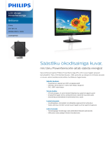 Philips 240P4QPYEB/00 Product Datasheet