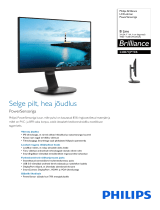 Philips 240B7QPTEB/01 Product Datasheet