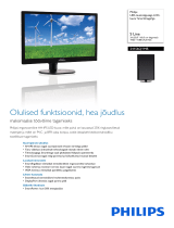 Philips 241S6QYMB/00 Product Datasheet