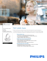 Philips TAH5205WT/00 Product Datasheet