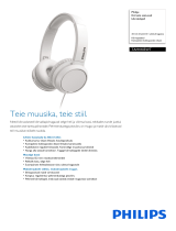 Philips TAH4105WT/00 Product Datasheet