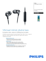 Philips SHE3705BK/00 Product Datasheet