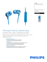 Philips SHE3705LB/00 Product Datasheet