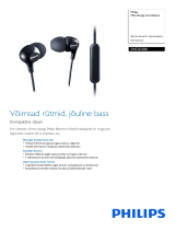 Philips SHE3555BK/00 Product Datasheet