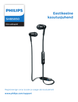 Philips SHB5850BK/00 Kasutusjuhend