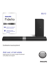 Fidelio B5/12 Kasutusjuhend
