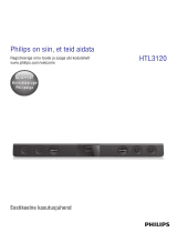 Philips HTL3120/12 Kasutusjuhend