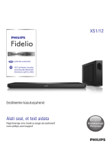 Fidelio XS1/12 Kasutusjuhend