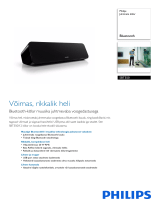 Philips SBT550/12 Product Datasheet