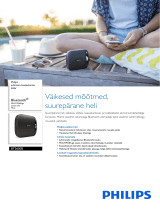 Philips BT2600B/00 Product Datasheet