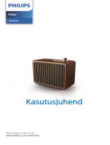 Philips TAVS500/00 Kasutusjuhend