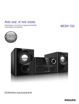 Philips MCM1150/12 Kasutusjuhend