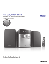 Philips MC151/12 Kasutusjuhend