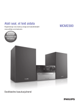 Philips MCM2300/12 Kasutusjuhend
