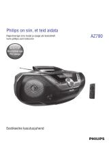 Philips AZ780/12 Kasutusjuhend