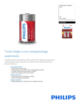 Philips LR14P2B/10 Product Datasheet