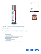 Philips LR03P4B/10 Product Datasheet