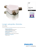 Philips SWV2556H/10 Product Datasheet