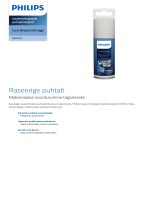Philips HQ110/02 Product Datasheet