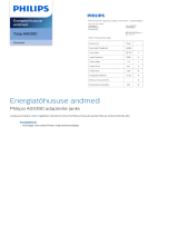 Philips COP2000/01 Product Datasheet