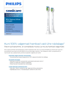 Sonicare HX6072/27 Product Datasheet