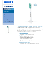 Sonicare HX6018/07 Product Datasheet