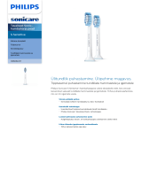 Sonicare HX6052/07 Product Datasheet