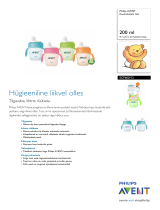 Avent SCF600/12 Product Datasheet