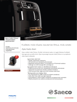 Saeco HD8902/01 Product Datasheet