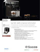 Saeco HD8869/09 Product Datasheet