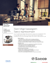 Saeco SM7685/00 Product Datasheet