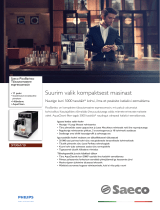 Saeco SM3061/10 Product Datasheet