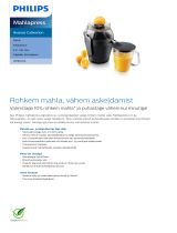 Philips HR1870/00 Product Datasheet