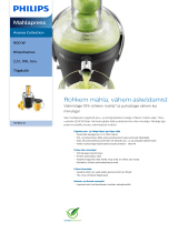 Philips HR1869/01 Product Datasheet