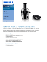 Philips HR1864/20 Product Datasheet