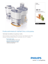 Philips HR1840/55 Product Datasheet