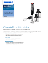 Philips HR2633/90 Product Datasheet