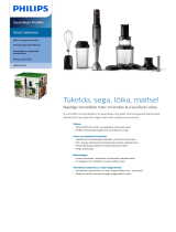 Philips HR2657/90 Product Datasheet