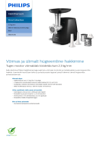Philips HR2721/00 Product Datasheet