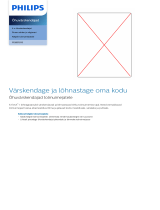 Philips FC8037/05 Product Datasheet