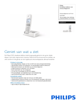 Philips D2551W/34 Product Datasheet