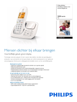 Philips CD2951W/23 Product Datasheet
