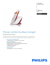 Philips CD1811R/BE Product Datasheet