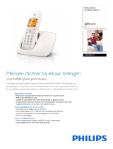 Philips CD2901W/DE Product Datasheet